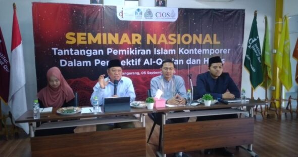 DOSEN ILMU HADIS MENJADI PEMATERI DALAM SEMINAR NASIONAL PEMIKIRAN ISLAM KONTEMPORER